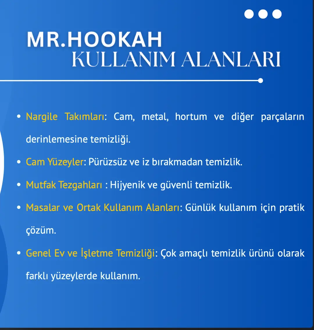 Mr.Hookah Bitkisel Nargile Temizlik Spreyi – görsel 2