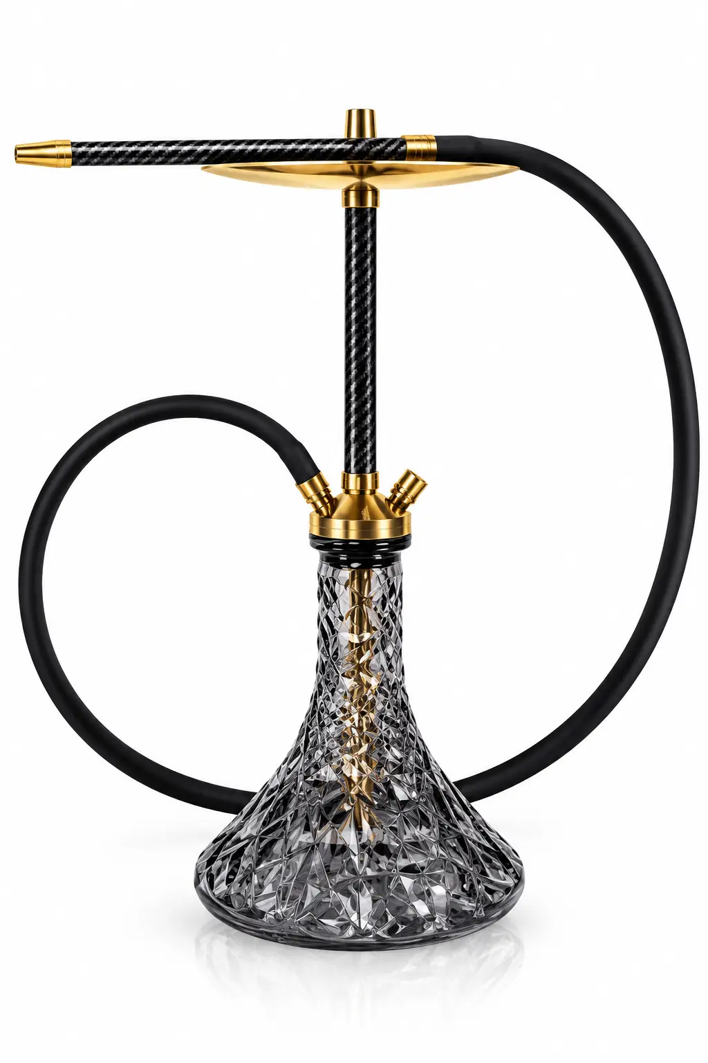 Damra Model Carbon 304 Çelik Nargile – görsel 1