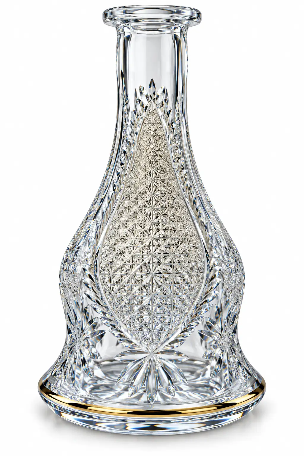 Desarj Crystalline Kristal Nargile Şişesi – Altın Taç Saray Kristal ürün görseli