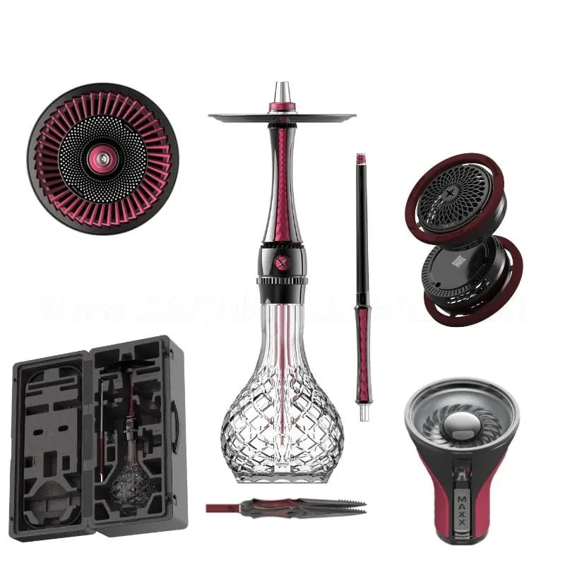 Maxx Royal Ruby Black Nargile Takımı ürün görseli