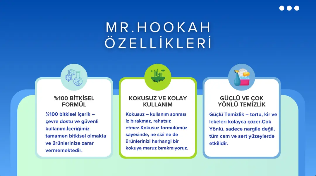 Mr.Hookah Bitkisel Nargile Temizlik Spreyi – görsel 3